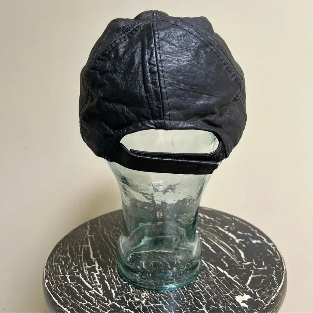 Leather Baseball Hat